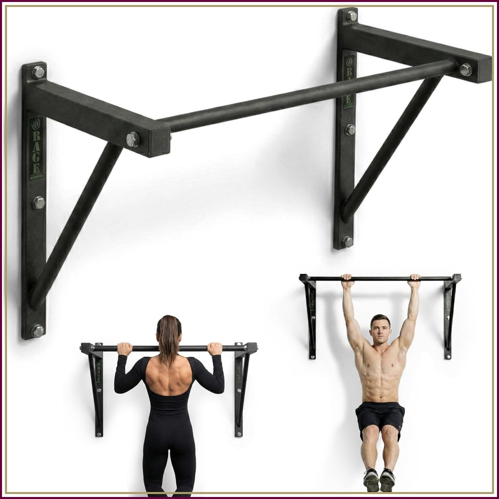Home Bar And Gym - Heavy-Duty Wall Mounted Pull Up Bar