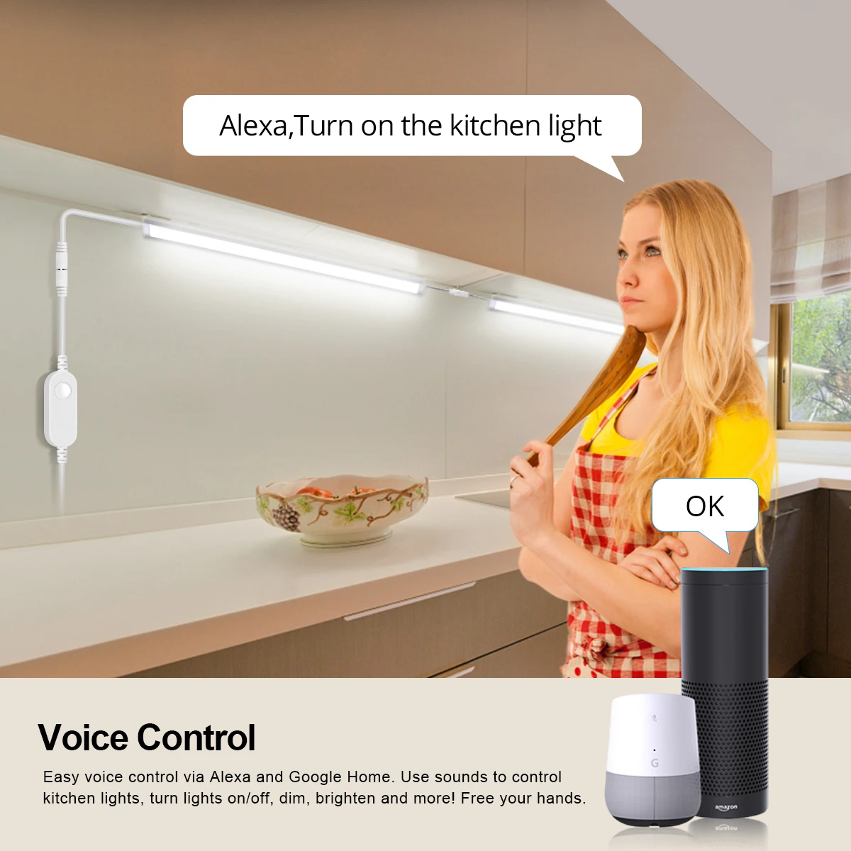 Smart Zigbee LED Lamp Under Ca - Home Bar And Cabinet 评论和价格