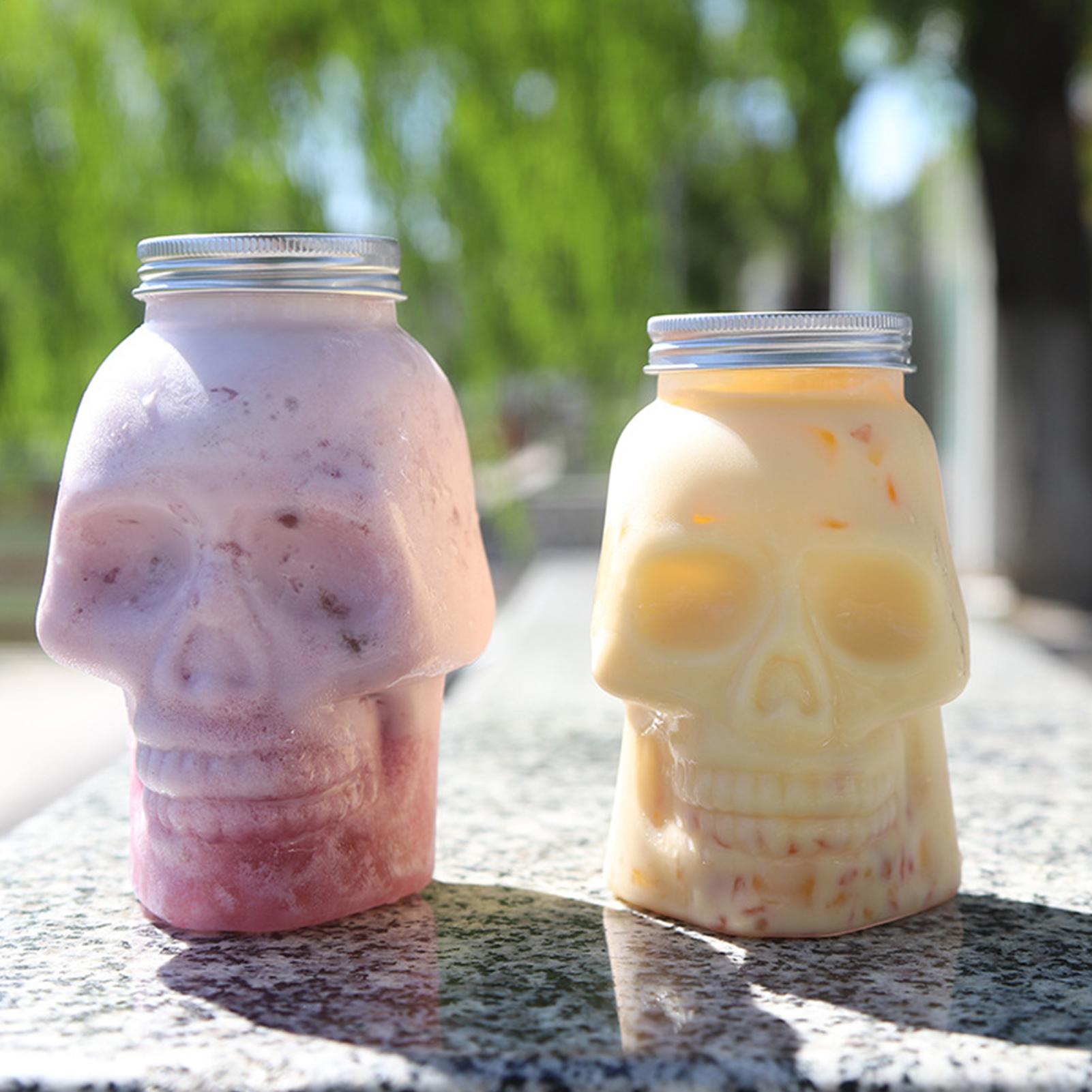 Skull Jars With Lid 500ml/800m - Home Bar Setup 评论和价格