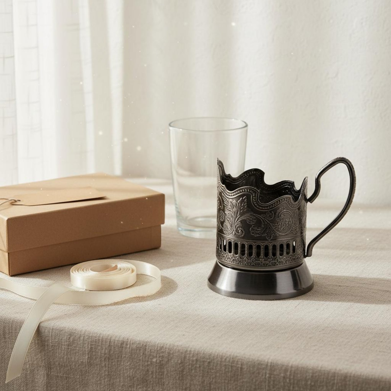 Podstakannik Retro Design Russ - Old Fashioned Glass 评论和价格
