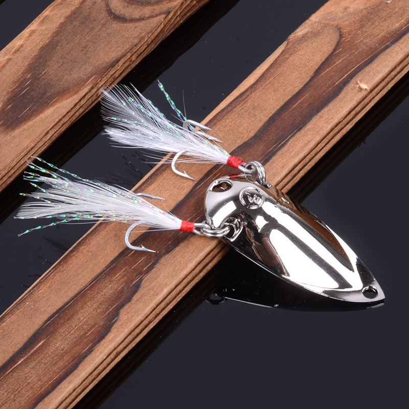 4pcs Fishing lures spoon metal - Jigger Double Sided 评论和价格