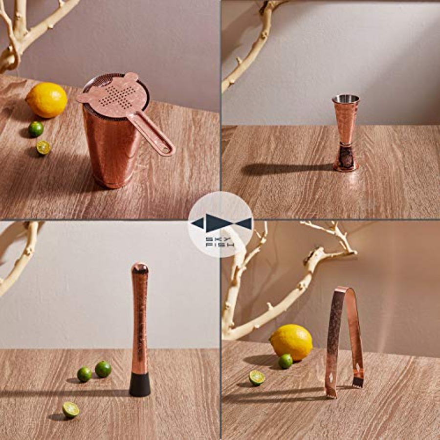 Sky Fish Bartender Kit Cocktai - Boston Shaker Set 评论和价格