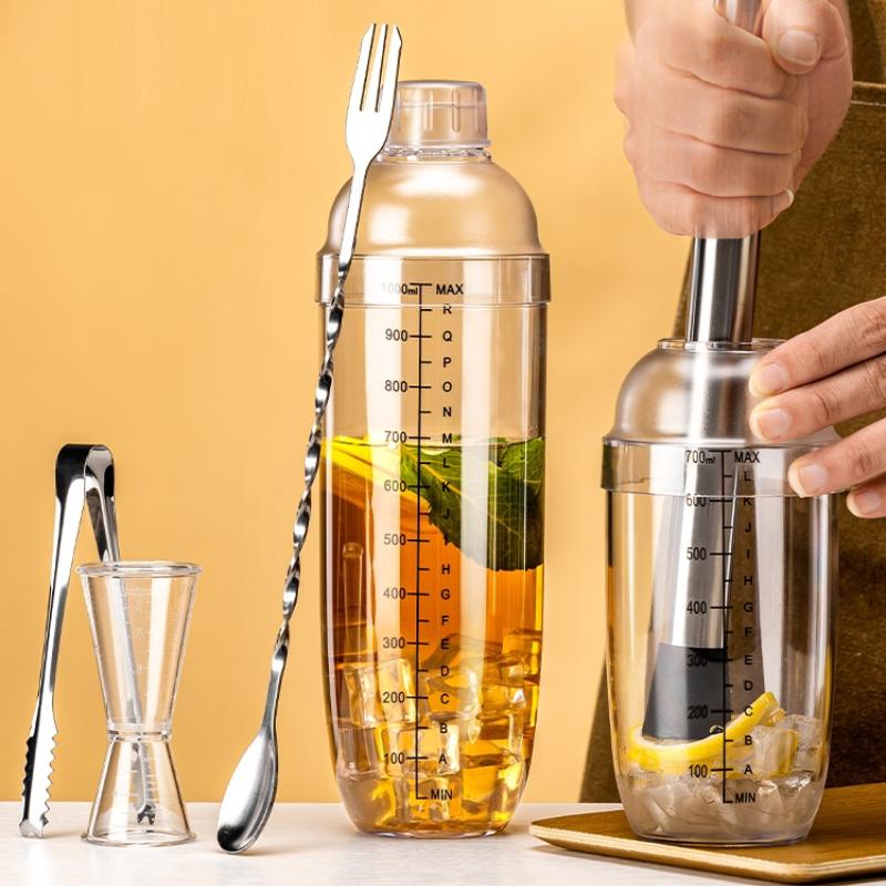 3/5/7Pcs Cocktail Shaker Set C - Home Bar Set 评论和价格