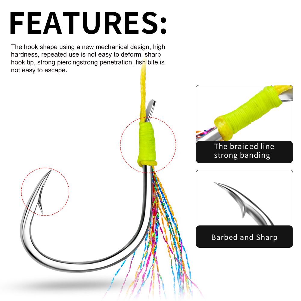 PROBEROS 1-5 Slow Jig Feather  - Jigger Double Sided 评论和价格