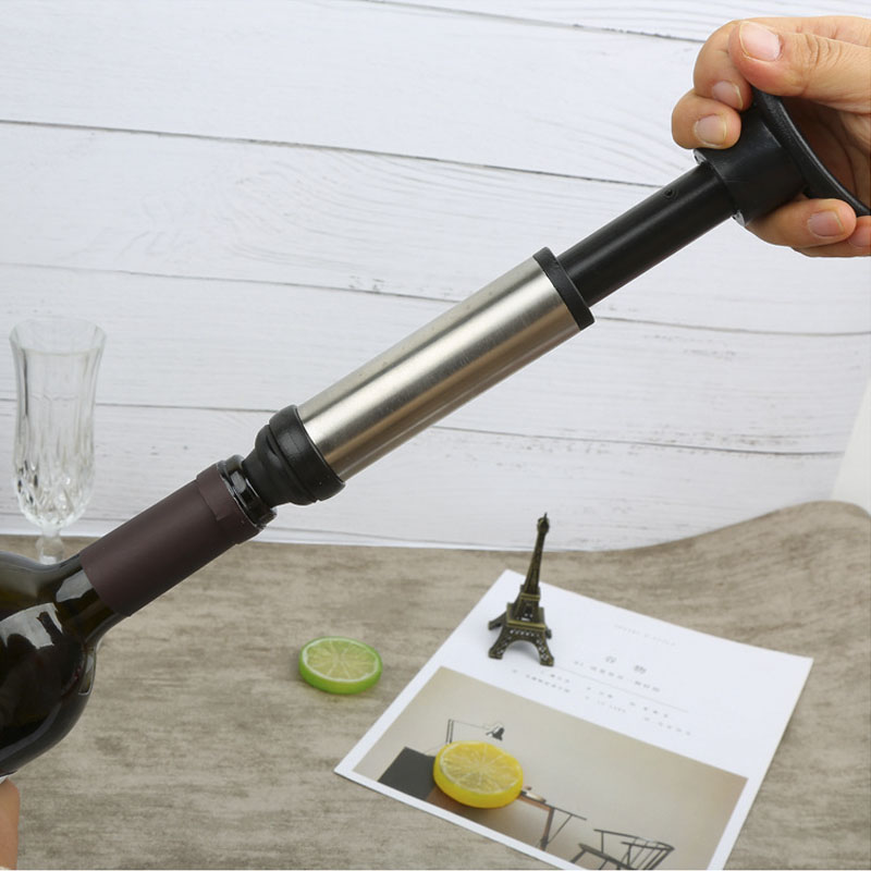 Vacuum Wine Pump Bottle Corks  - Wine Preservation Pump 评论和价格