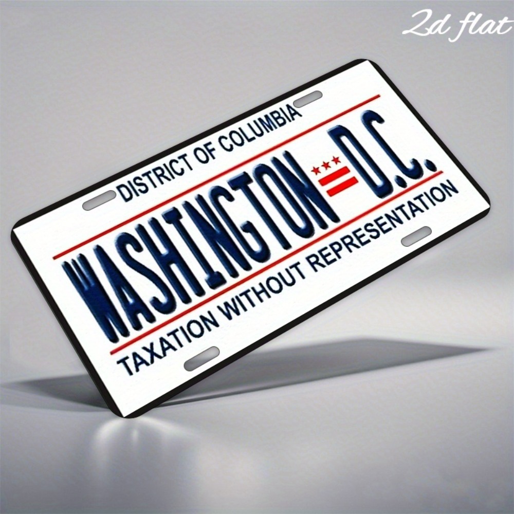 [2D Flat] 1pc Washington D.C.  - Home Bar Signs 评论和价格