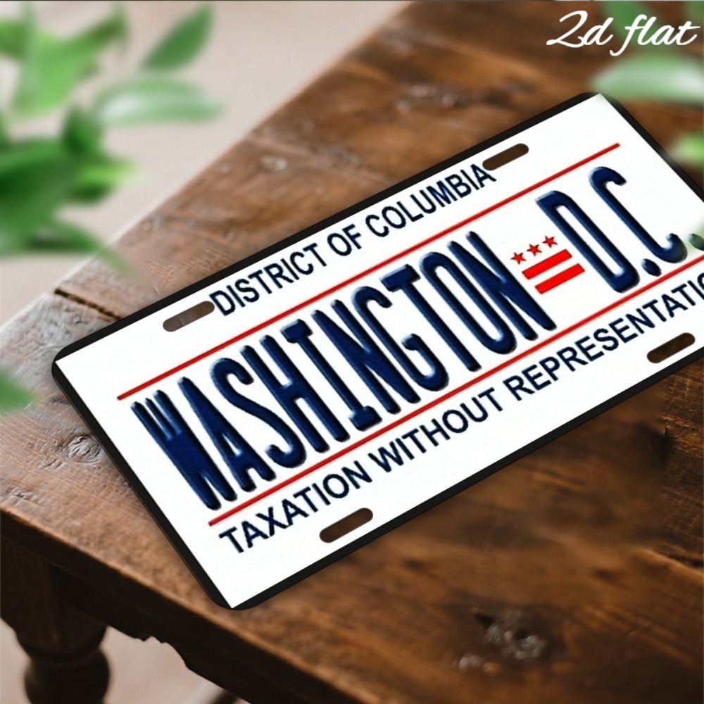 [2D Flat] 1pc Washington D.C.  - Home Bar Signs 评论和价格