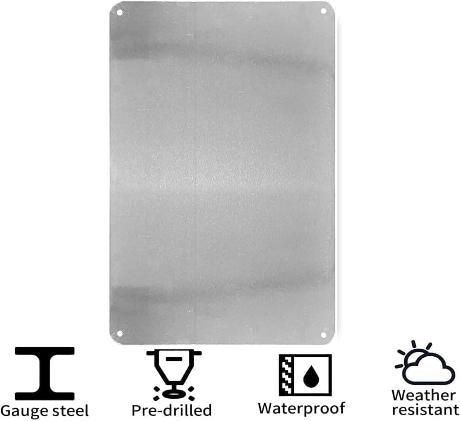 [2D Flat]  Security Metal Sign - Home Bar And Restaurant 评论和价格