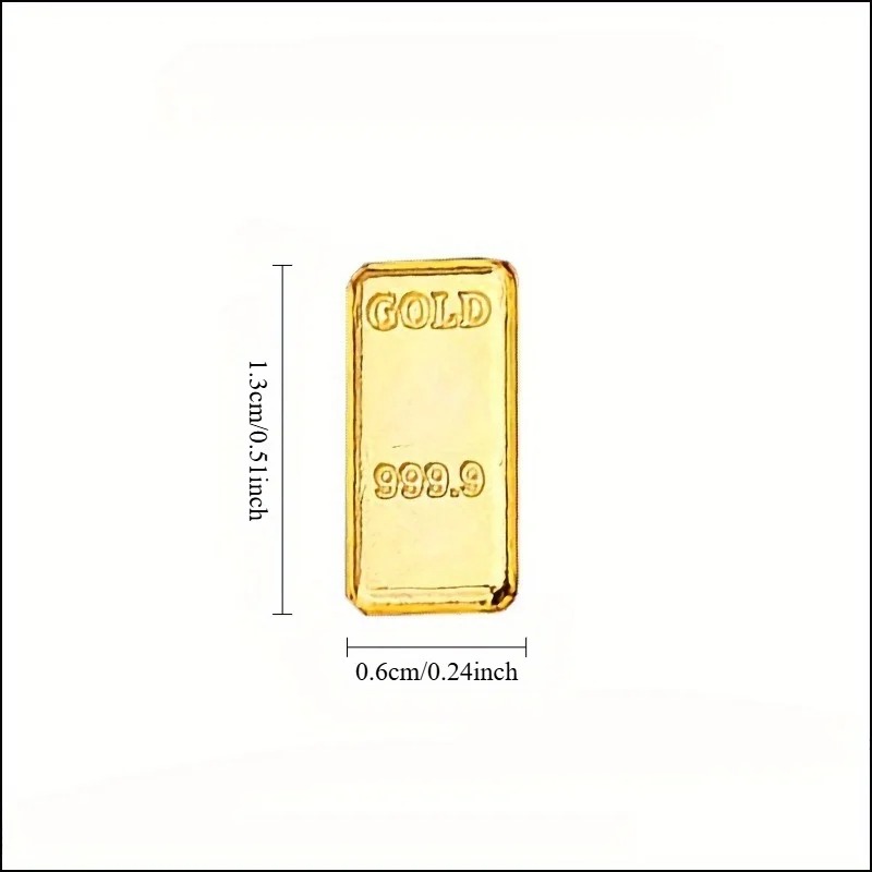 Simulated Mini Gold Bar, Zinc  - Home Bar Setup 评论和价格