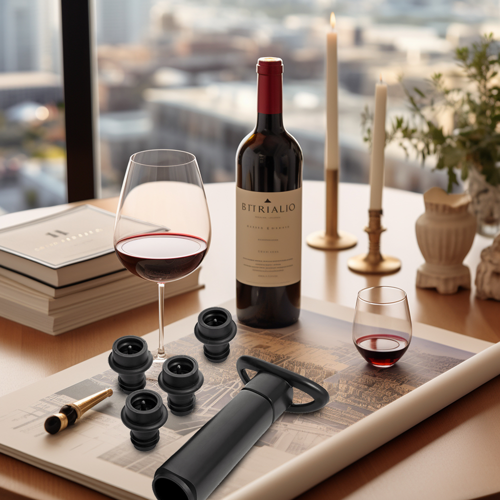 WOTOR Wine Stoppers ABS Plasti - Wine Preservation Pump 评论和价格