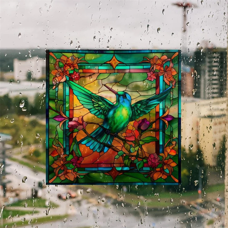 Retro Colorful Stained Humming - Old Fashioned Glass 评论和价格