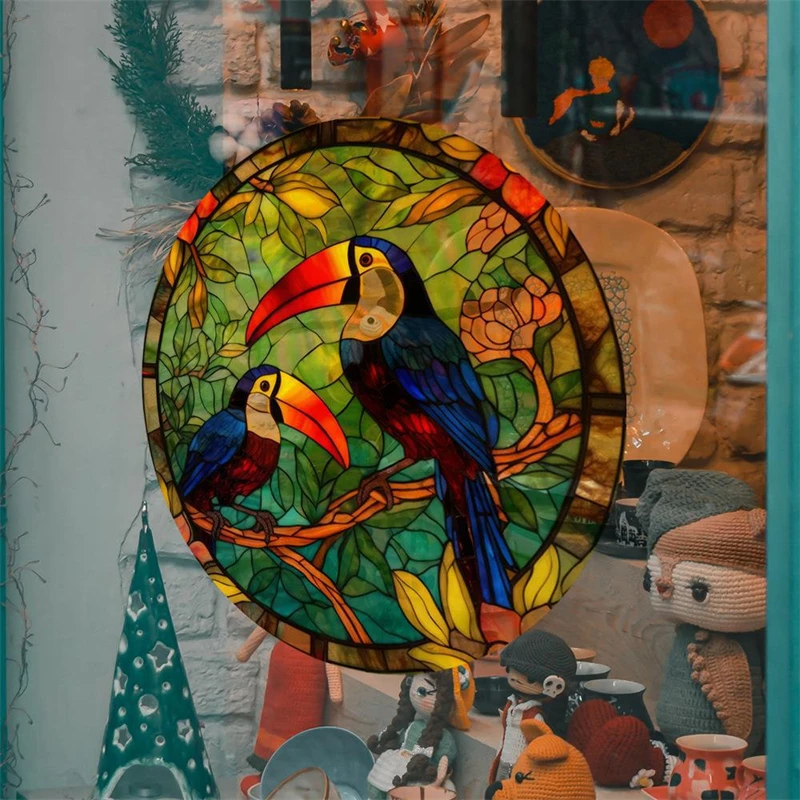 Retro Colorful Stained Humming - Old Fashioned Glass 评论和价格