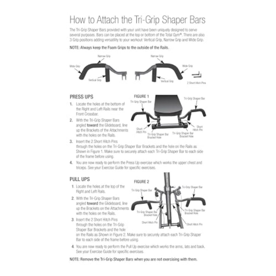 Tri-Grip Shaper Bars for home  - Home Bar And Gym 评论和价格
