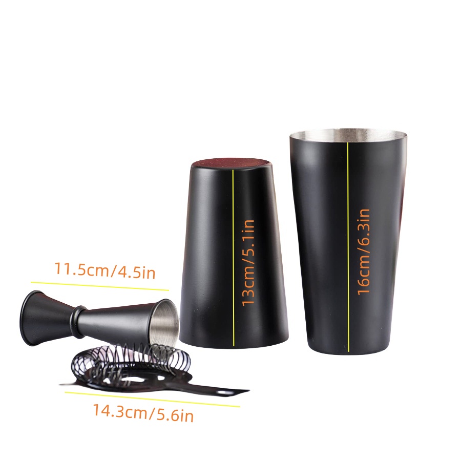 Boston Cocktail Shaker Set 4-P - Boston Shaker Set 评论和价格