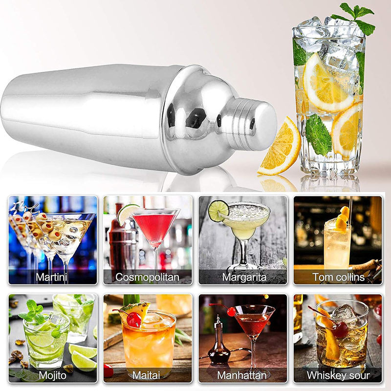 750ml Stainless Steel Cocktail - Boston Shaker Set 评论和价格