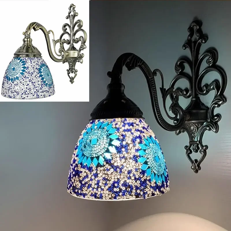 Mediterranean Wall Lamp Creati - Home Bar And Coffee 评论和价格