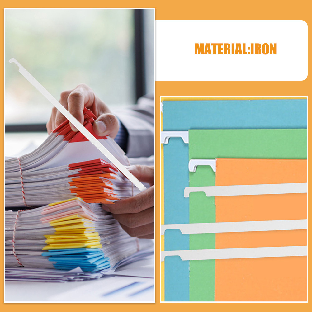 20Pcs Metal Hanging File Bars  - Home Bar Setup 评论和价格