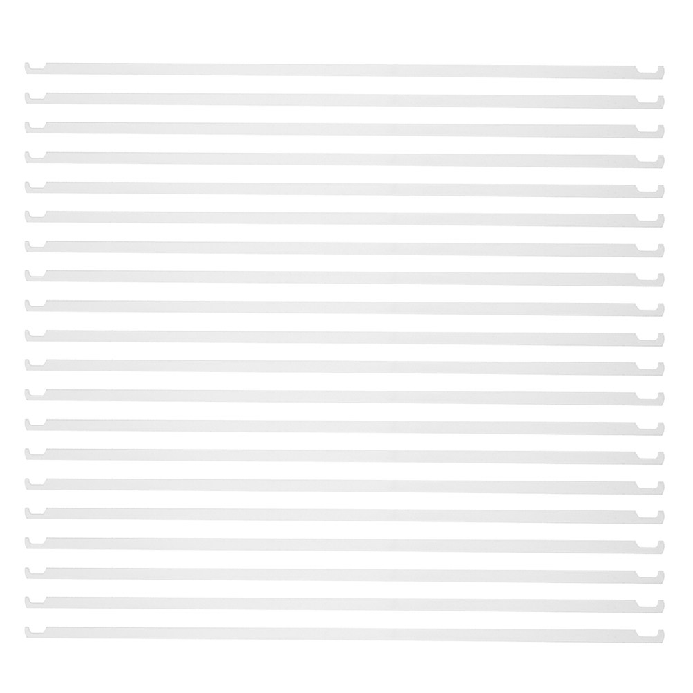 20Pcs Metal Hanging File Bars  - Home Bar Setup 评论和价格