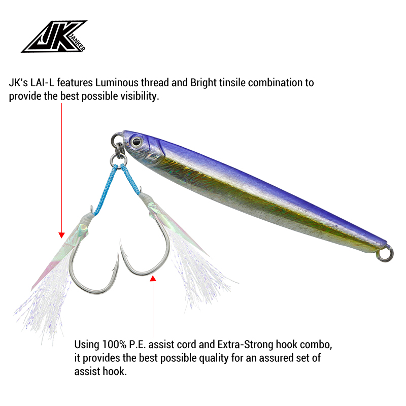 JK LAI-L Shore Jigging Light A - Jigger Double Sided 评论和价格