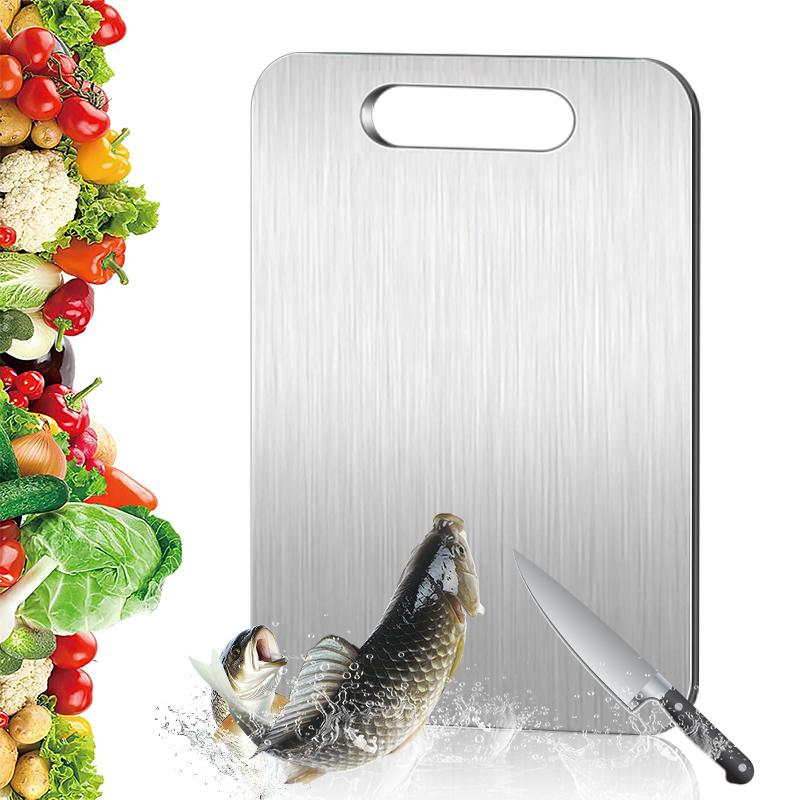 1pc Stainless Steel Cutting Bo - Home Bar And Kitchen 评论和价格