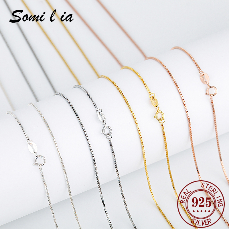 SOMILIA  Silver 925 Necklace B - Bar Cart Gold 评论和价格