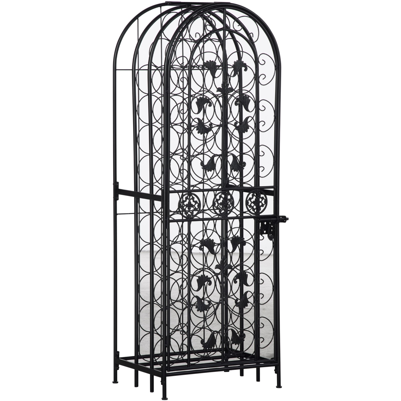 Free Standing Wine Rack 45 Bot - Home Bar And Cabinet 评论和价格