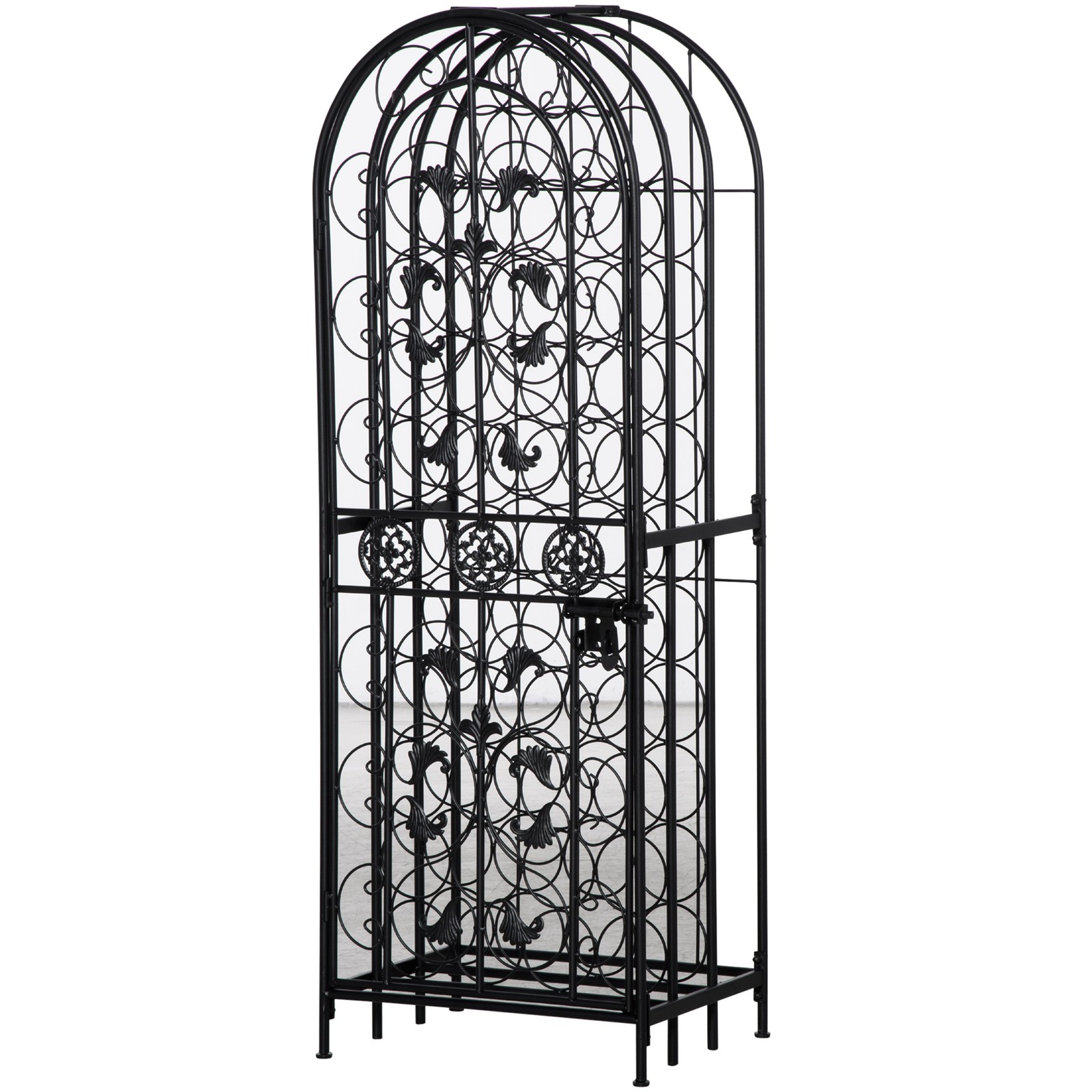 Free Standing Wine Rack 45 Bot - Home Bar And Cabinet 评论和价格