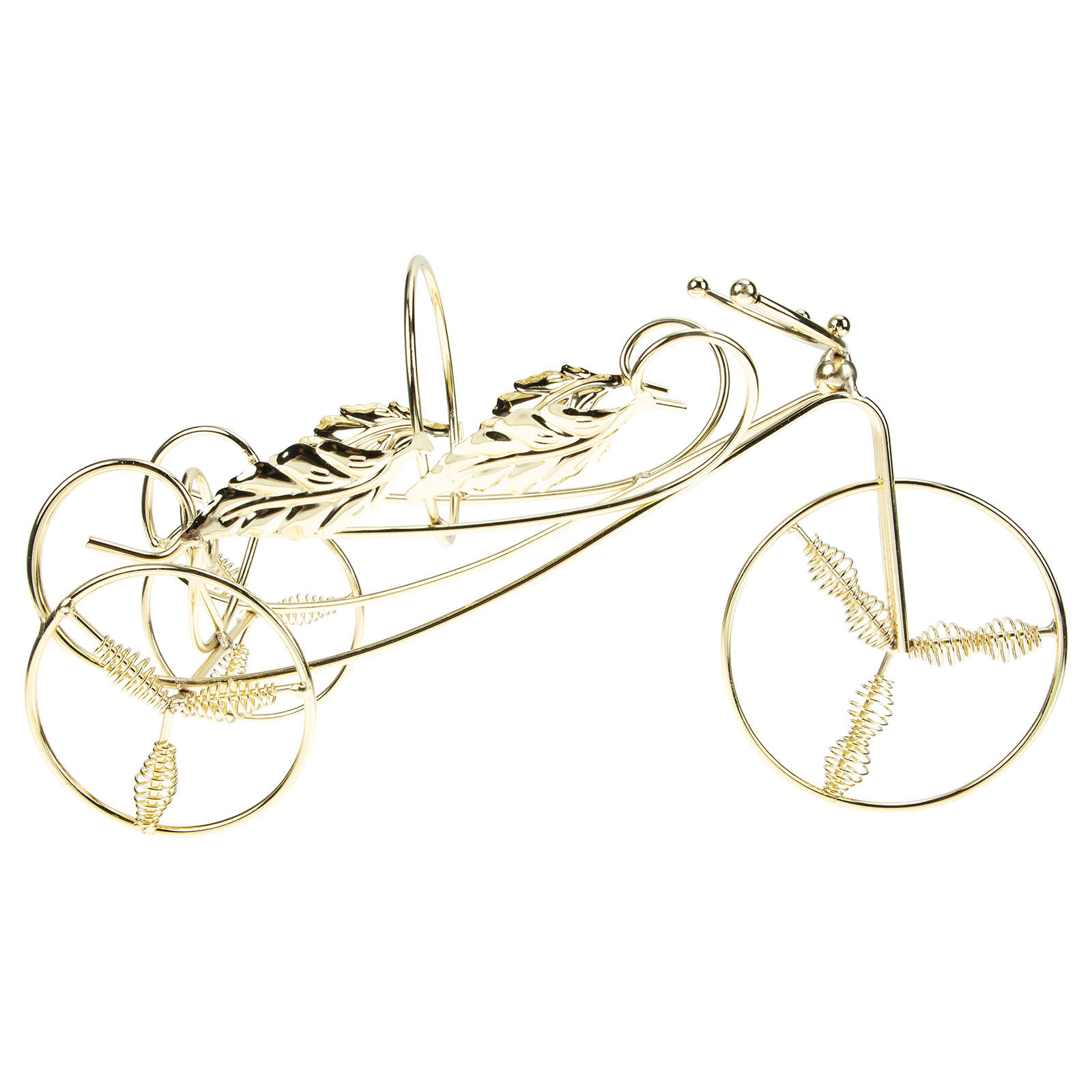 Tricycle Shaped Wine Rack Iron - Home Bar And Cabinet 评论和价格