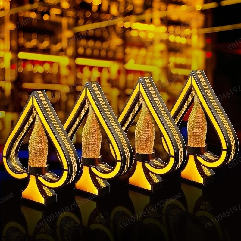 Iron Art Light Up Wine Bottle  - Home Bar Setup 评论和价格