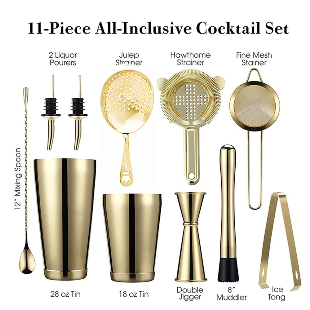 Cocktail Shaker Bar Set: 2 Wei - Boston Shaker Set 评论和价格