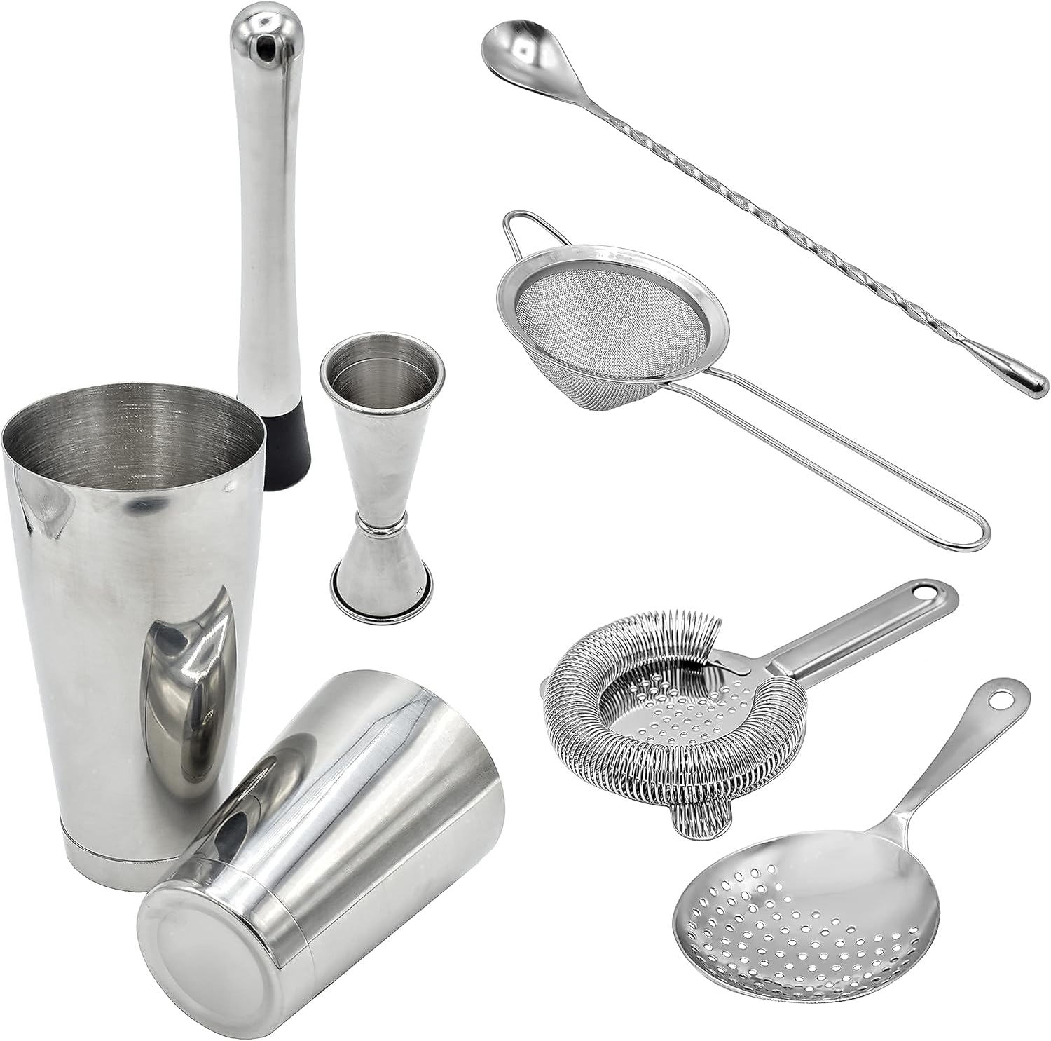 Cocktail Strainer and Shaker S - Boston Shaker Set 评论和价格