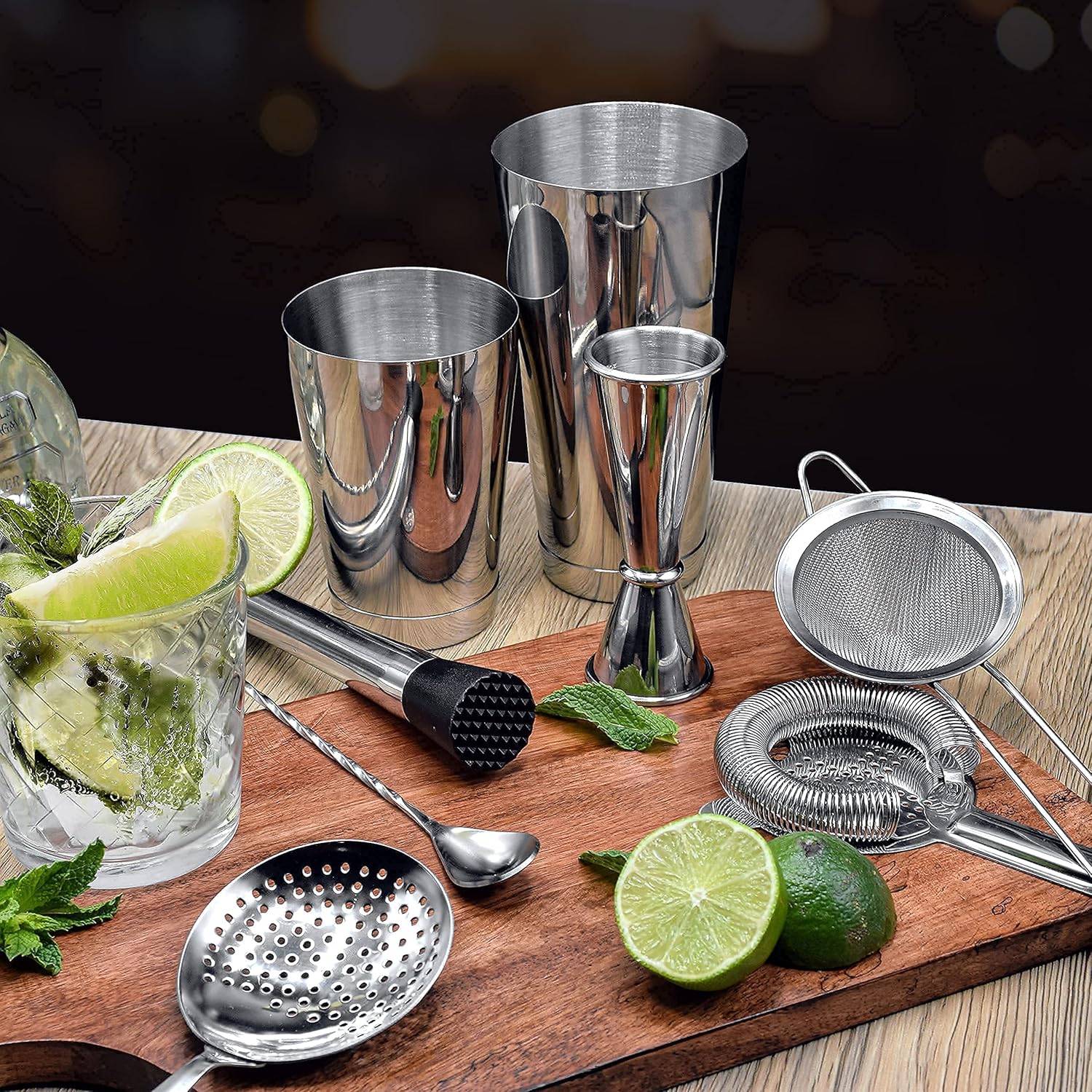 Cocktail Strainer and Shaker S - Boston Shaker Set 评论和价格