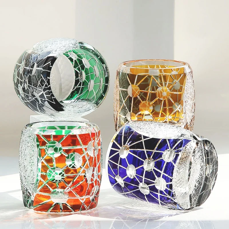 9.5 oz Heavy Edo Kiriko Tyle W - Old Fashioned Glass 评论和价格