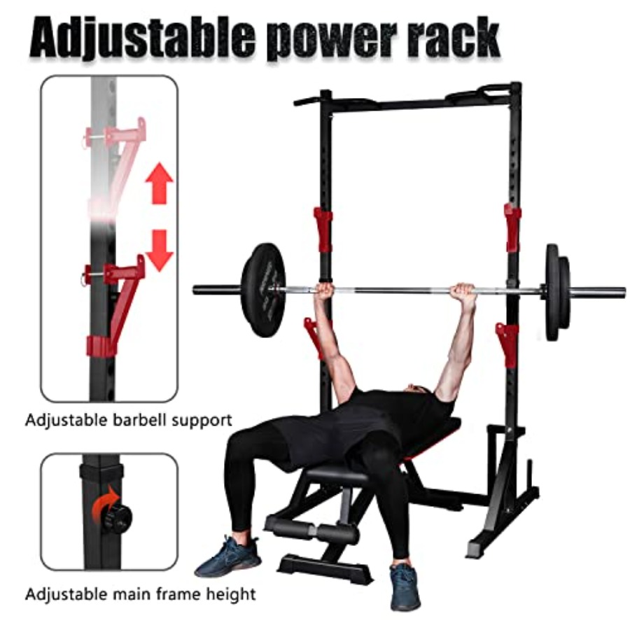 Home gym power rack with pull- - Home Bar And Gym 评论和价格