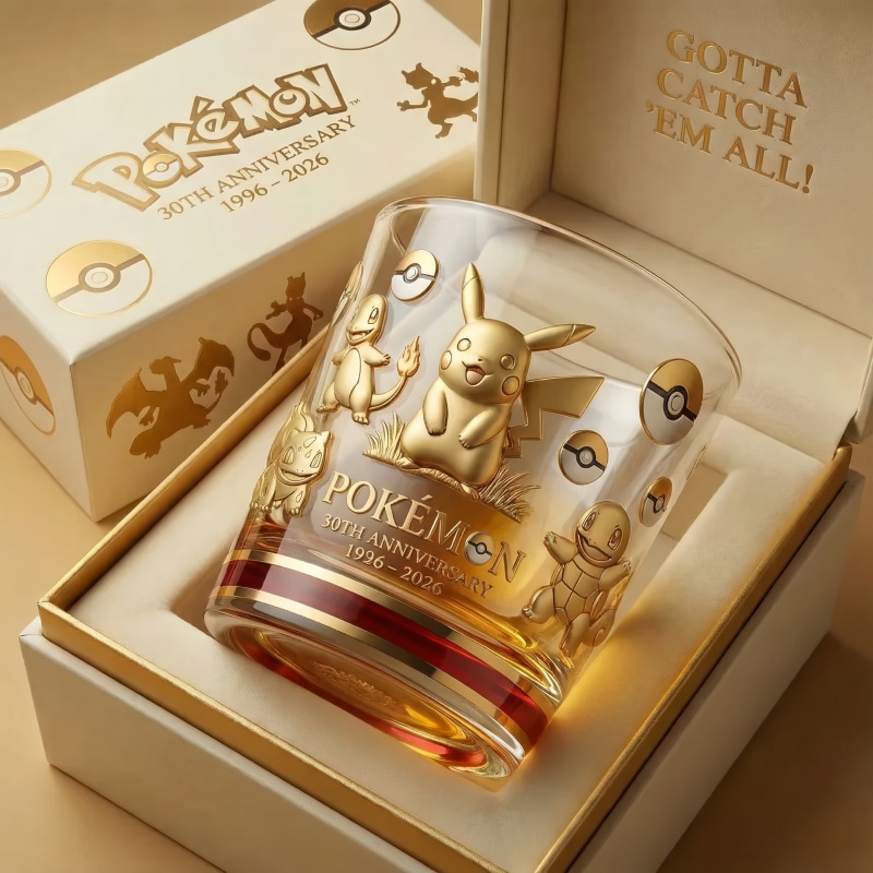 New Pokemon 30th Anniversary C - Old Fashioned Glass 评论和价格