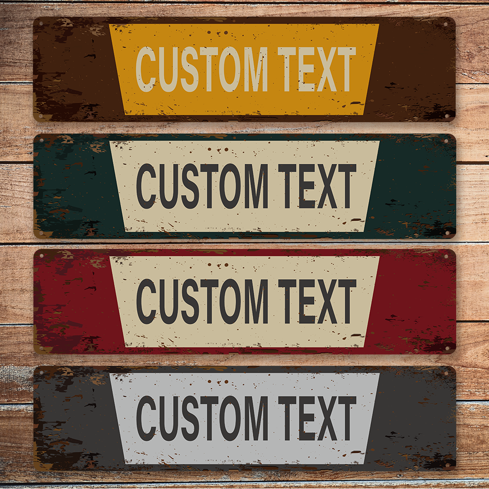 1pc Personalized Custom Vintag - Home Bar Signs 评论和价格
