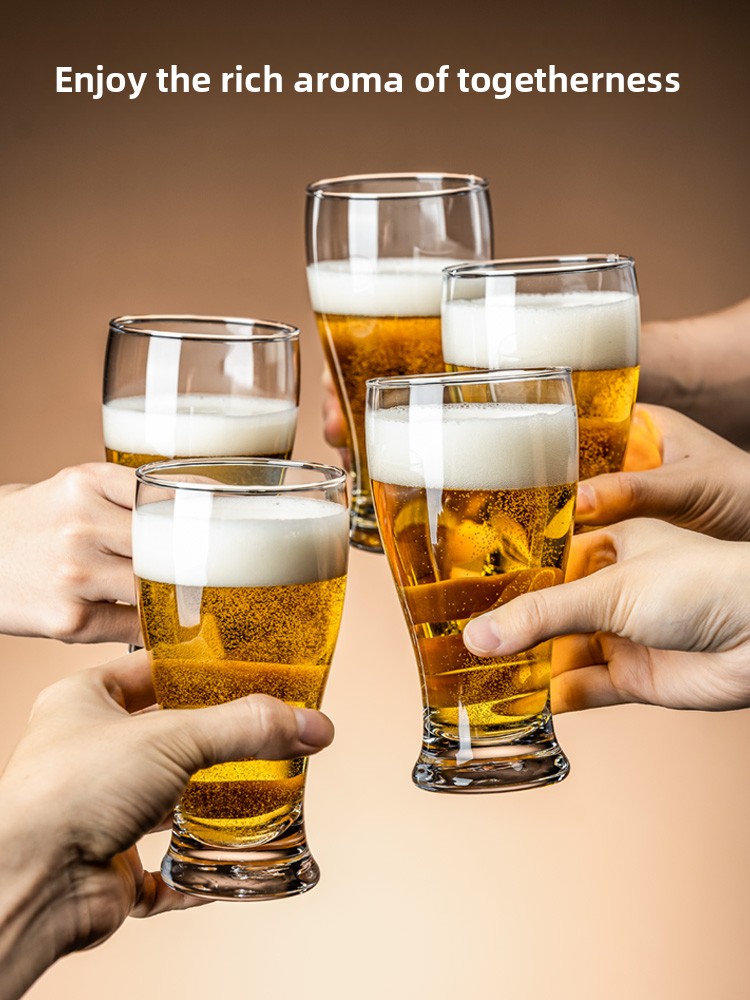 Thickened Crystal Beer Glasses - Home Bar Set 评论和价格