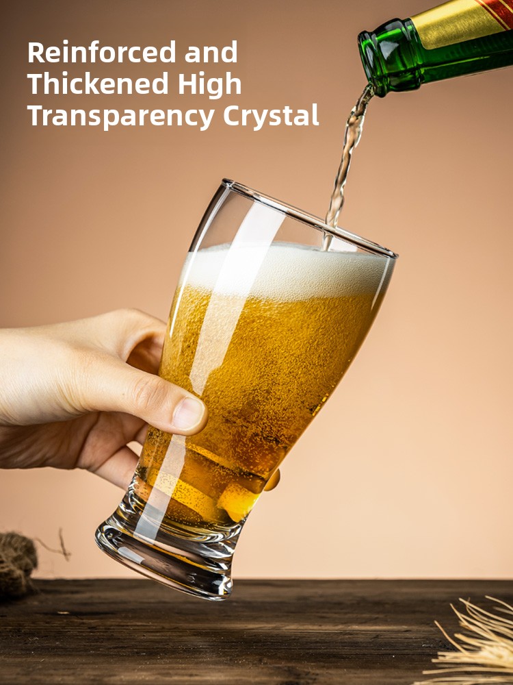Thickened Crystal Beer Glasses - Home Bar Set 评论和价格