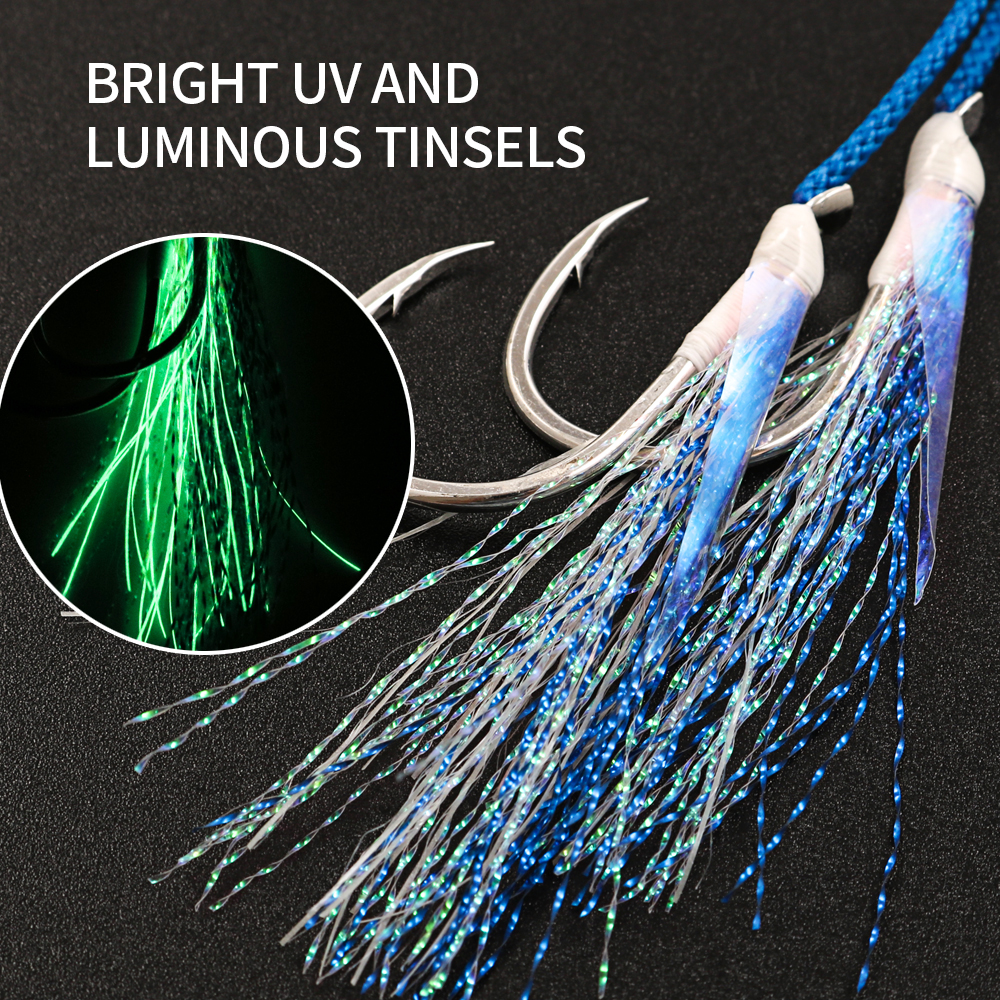 JIGGING PRO 2pcs Twin Assist H - Jigger Double Sided 评论和价格